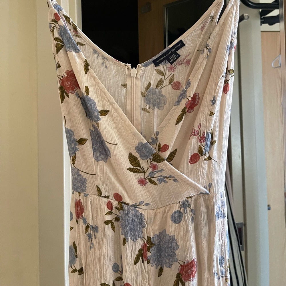 American Eagle Maxi Romper Dress